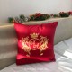 Постельное бельё из сатина "Золотая монограмма семьи"